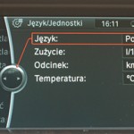 Polish Menüführung BMW